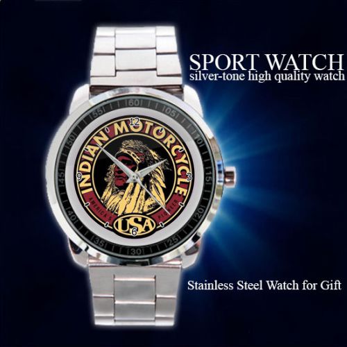 INDIAN SCOUT CLASSIC LOGO Sport Metal Watch