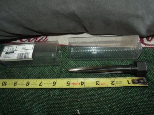 Hss reamer 9/16 hex nut high speed steel bridge spiral flute for sale