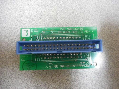 WATKINS JOHNSON 908534-001 GE 90-30 CONNECTOR INTERFACE PCB ASSLY