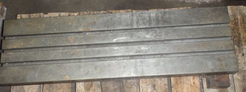 40&#034; x 12&#034; x 3.5&#034;  Steel Weld T-Slotted Table Cast iron Layout Plate Jig 3 Slot