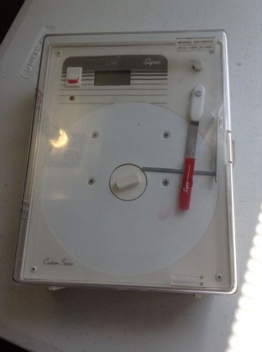 Supco temperature recorder sd120f24 with charts for sale