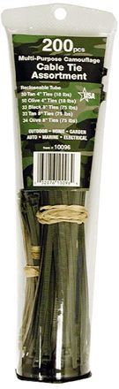 CABLE TIE,4&#034; &amp; 8&#034; 200/PK