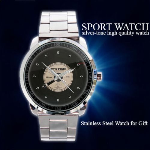 IT&#039;S TIME For Good Music Dics Sport Metal Watch