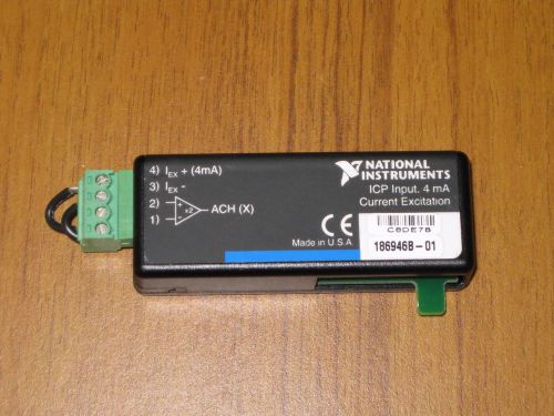 National Instruments SCC-ICP01 ICP Input, 4mA Current Excitation