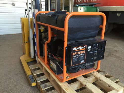 Generac gp17500e portable generator for sale