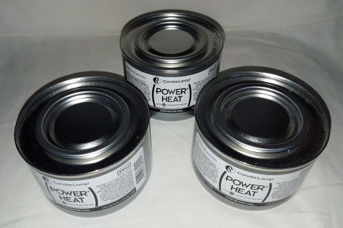 Power Heat 2Hr Chaffing Dish Fuel 7oz Catering Christmas Holidays Parties 3 Cans