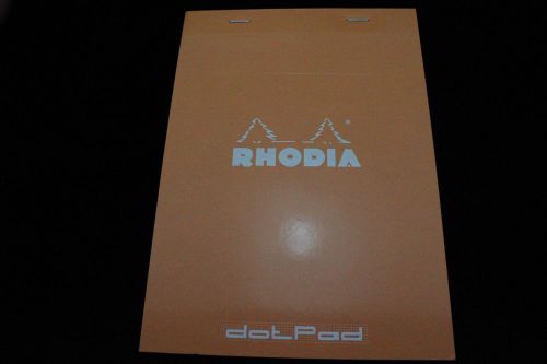 Rhodia Staplebound 6 X 8 Dot Grid paper Orange