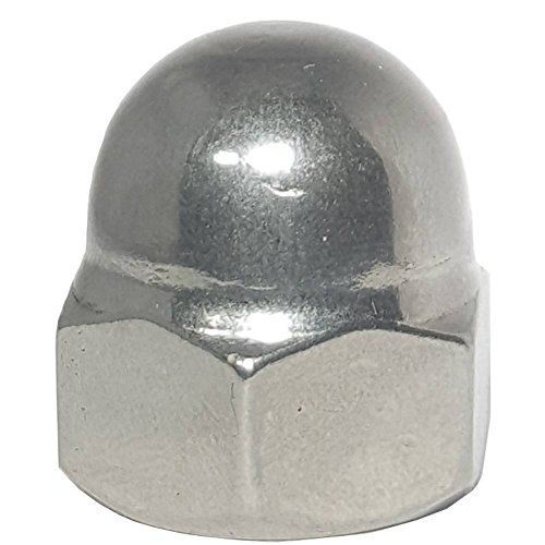 Fastenere 3/8-16 acorn cap nuts, stainless steel 18-8, standard height, plain for sale