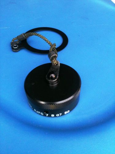 RJFC7B AMPHENOL CONN ACCY CAP Metallic Cap Jam Nut Receptacle Black Coating
