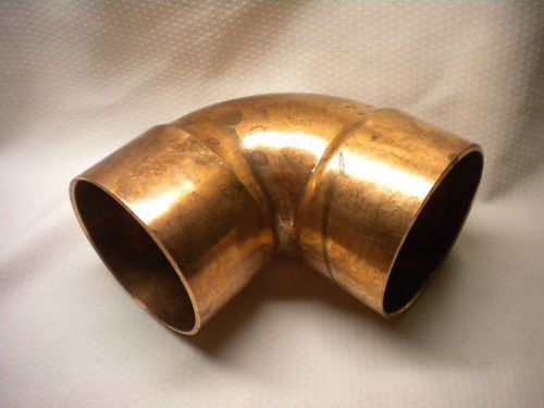 4&#034; solder sweat 90 degree copper elbow, new for sale