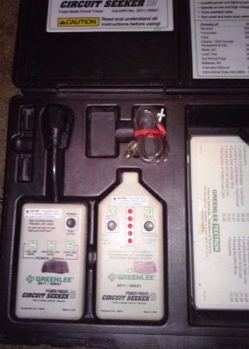Greenlee circuit seeker power finder 2011 - 00521 Excellent condition