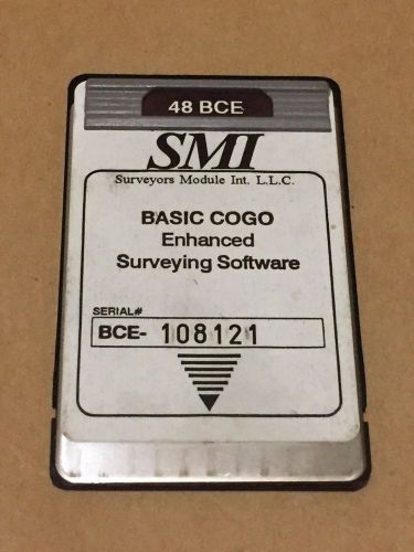 SMI Surveying Software Card for HP 48GX Calculator