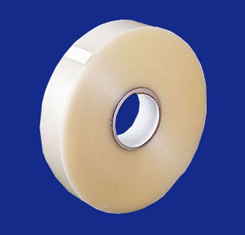 6 rolls 2 mil 2&#034; 1000 yd clear machine use carton sealing shipping packing tape for sale