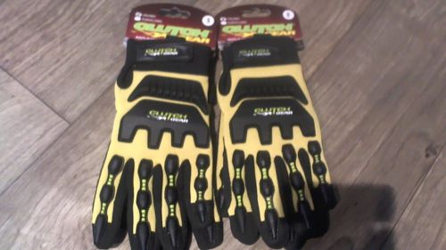 Mechanics Clutch Gear Anti Impact Gloves Size SM/Unlined