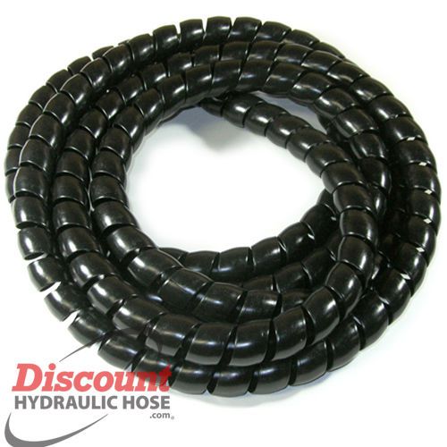 Hydraulic Hose Spiral Guard Protection - 66 foot coil - for 1/4&#034; to 1/2&#034; hoses