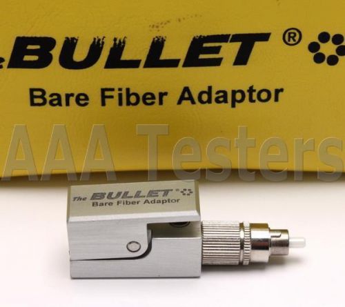 Bullet Bare Fiber Optic Adapter w/ FC Connector Module