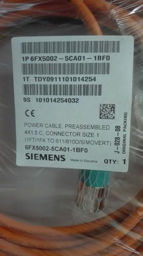 lot of 12x Siemens 6FX5002-5CA01-1BF0 Power Cable