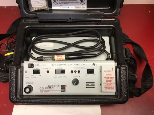Johnson controls rld-h10pm  hvac refrigerant leak detector  in box w/ manual for sale