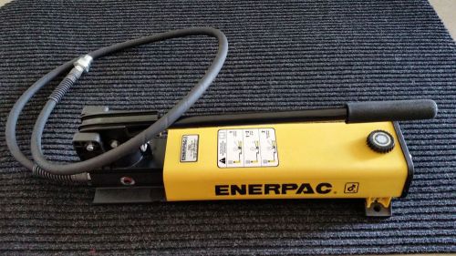 Enerpac p802 hydraulic hand pump 10,000 psi brand new with hose for sale