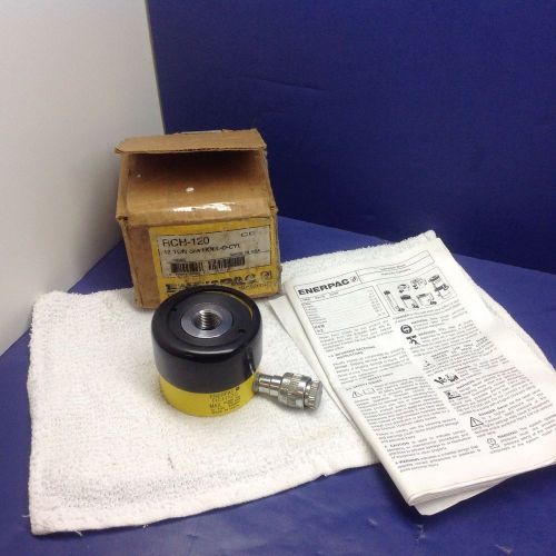 Enerpac rch120 hydraulic cylinder, 12 tons, 5/16in. stroke 10,000 psi new! for sale