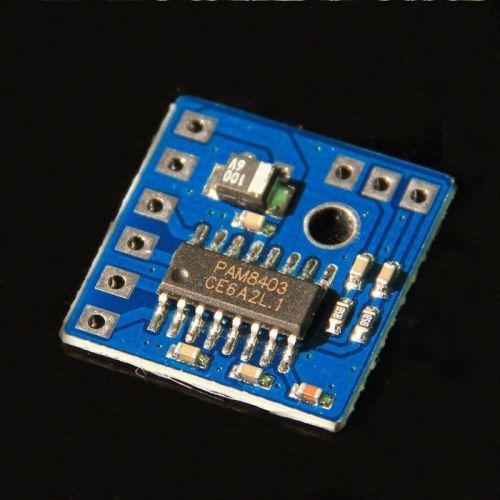 1x PAM8403 Super Mini Digital Amplifier Board USB powered Two-channel 3W+3W