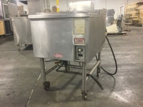 COMMERCIAL STAINLESS 24-INCH  COLD BIN ON CASTERS - SEND BEST OFFER!