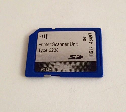 Ricoh Printer/Scanner SD card Unit Type 2238