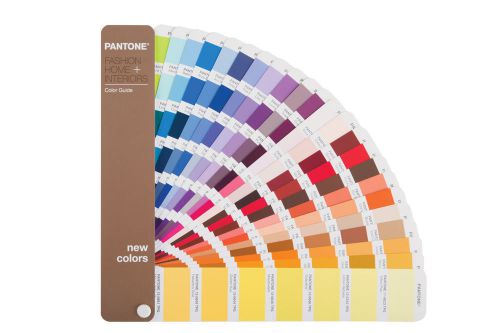 Pantone Fashion, Home + Interiors Colour Guide Supplement. Shows 120 new colours