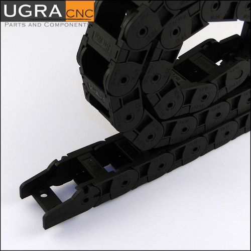 Drag chain - cable carrier 18x25mm 1000mm long for cnc router, mill for sale