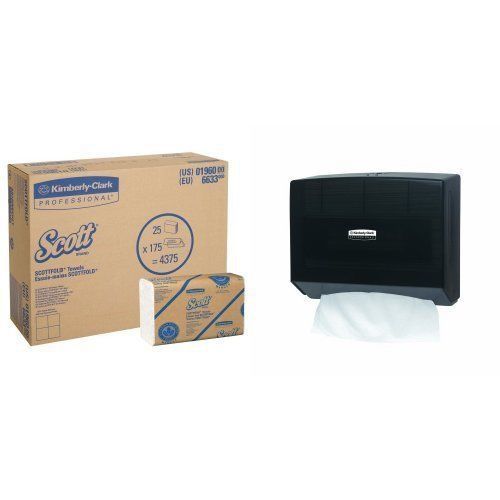 Kimberly-Clark IN-SIGHT Scottfold Compact Towel Dispenser With 25-Pack Scottfold