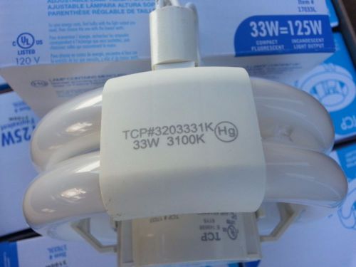 lot of 20 TCP 17033L 33-watt Twin Stack T6 Lamp, 2700-Kelvin