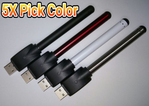 5X Bud touch vape pen battery and usb charger O Pen buttonless 510 Thread auto