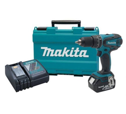 Makita 18-volt lxt lithium-ion 1/2 in. cordless hammer driver/drill kit w/ led for sale