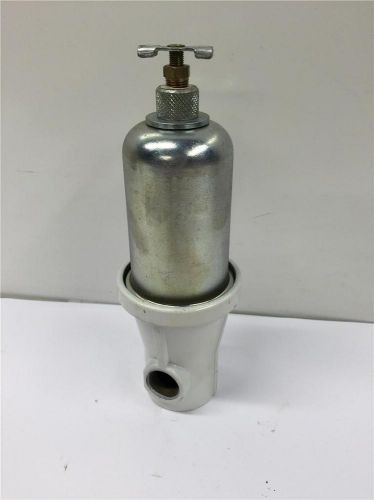 ARO Steel Pneumatic Air Tool Compressor 1/2&#034; Air Line Water Filter 25241-010