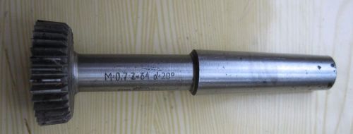 Gear shaper cutter m0,7 z-34 pa 20° t1 hss . for sale