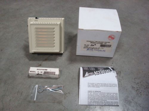 NEW PSG Accutherm LV120B-H1 120VAC Line Voltage Control with S-50 50° Sensor
