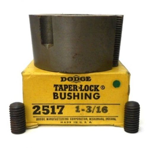 Dodge taper lock bushing 2517 **1 3/16&#034;** approx 3 3/8&#034; largest od, 1 3/4&#034; depth for sale