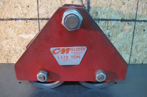 CM GLIDER BALL BEARING TROLLEY 1-1/2 TON