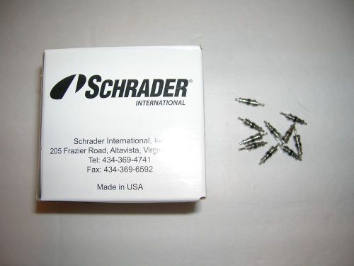 Authentic Schrader Valve Cores 1/4&#034; (25) - Standard - New - Made in the USA