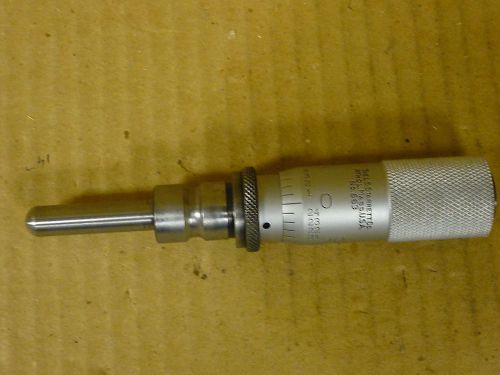 Starrett micrometer head heavy duty 663 series 0-1&#034; range .001 grads new $42.00 for sale