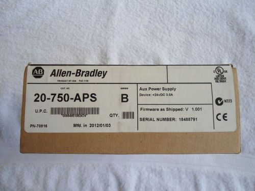 FS Allen Bradley Aux Power Supply     20-750-APS  Ser B    Date: 2012   SEALED
