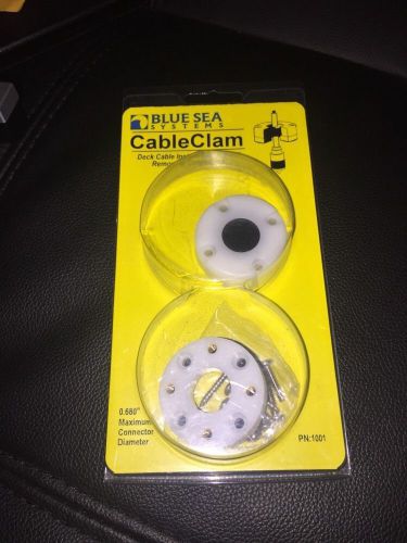 Blue Sea Systems 1001 CableClam .680&#034; Max. Connector Diameter New