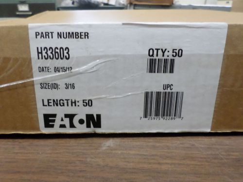 Eaton H33603 Hydraulic Hose 3/16&#034; OD 50FT