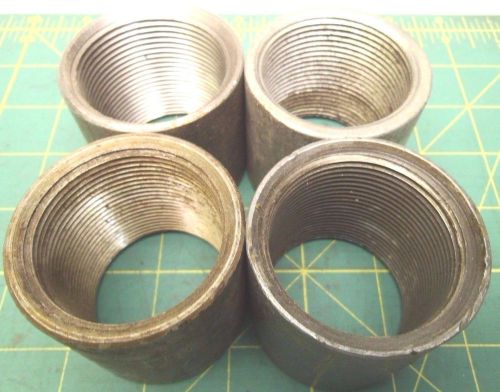 Electrical conduit coupling 1-1/2&#034; straight threaded 1-1/2 x 2 (qty 4) 56258 for sale
