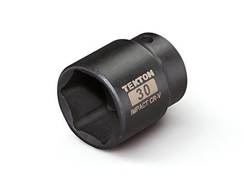 Tekton 47780 1/2-inch drive by 30 mm shallow impact socket for sale