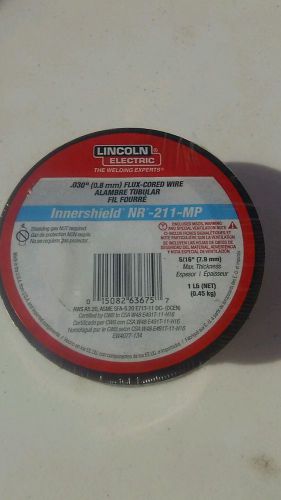New MIG Welding Wire, NR-211-MP, .030, Spool Made of Mild steel flux-core