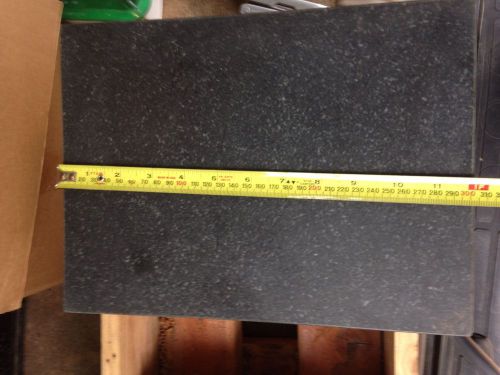 Granite Toolmaker&#039;s Flat About 12&#034; x 9&#034; x 3&#034;. Surface Plate