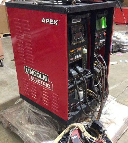 (1) apex 2100 orbital controller system with helix 20b wire feeder orbital tig for sale