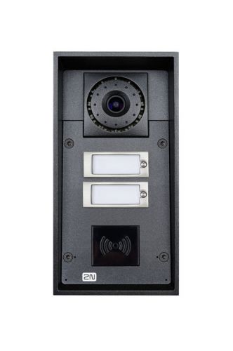 2N Helios IP Force - 2 buttons + camera (card reader ready)