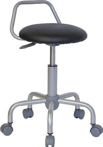 Flash Furniture WL-ST-08-GG Ergonomic Stool, Black